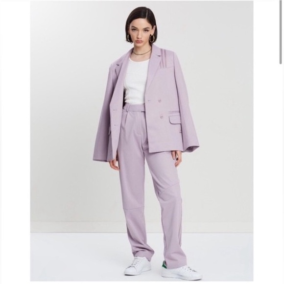 Adidas x Danielle Cathari DC Trouser Track Pants Lilac/Purple Size M - Picture 1 of 8